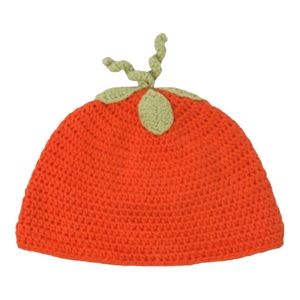 Janie and Jack Pumpkin/Carrot Beanie
